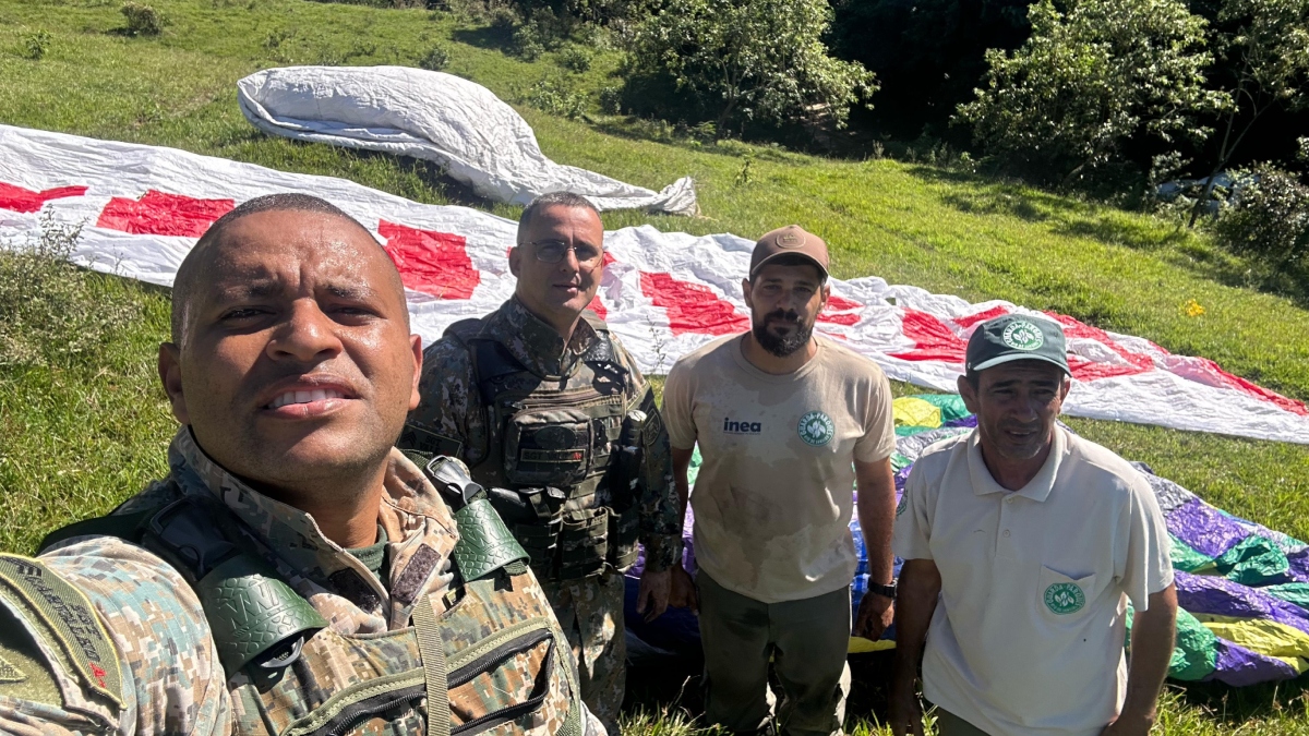 Crime ambiental: Inea apreende balões no Parque dos Três Picos
