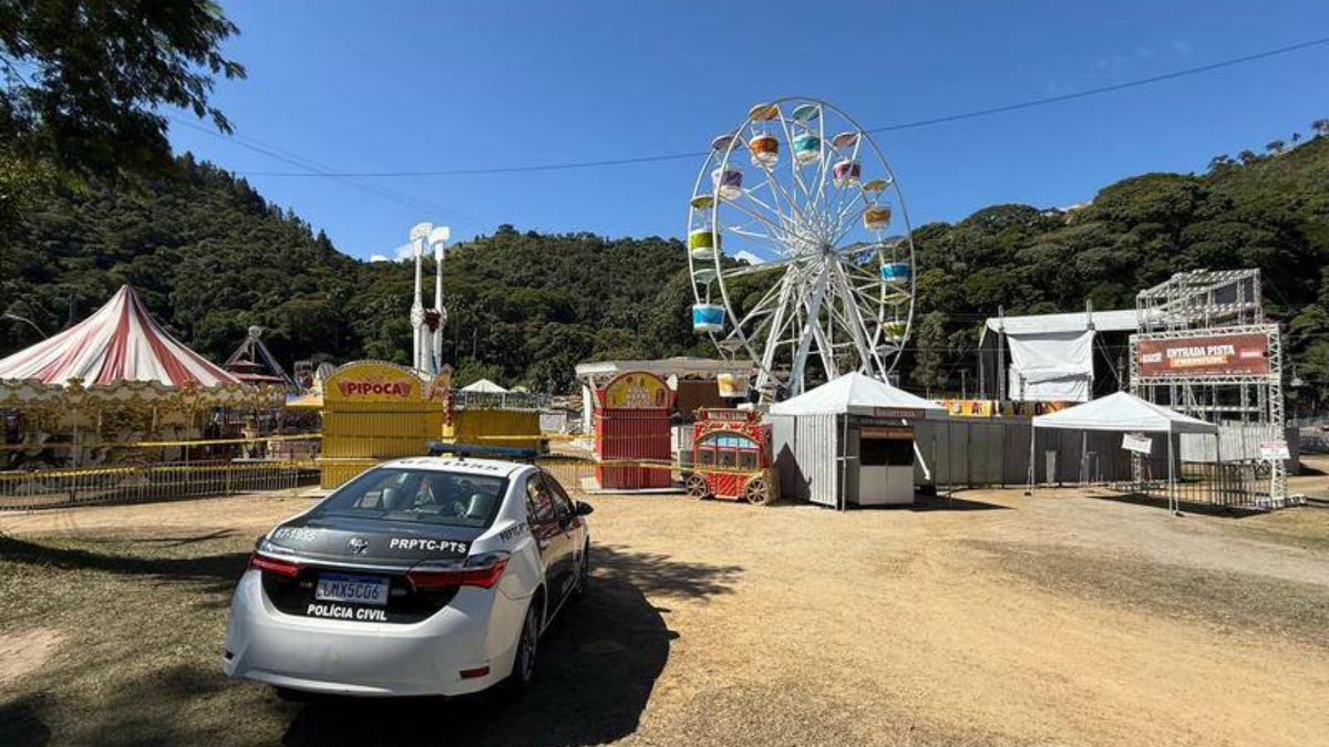 MPRJ apura morte em parque na Expo Petrópolis, em Itaipava