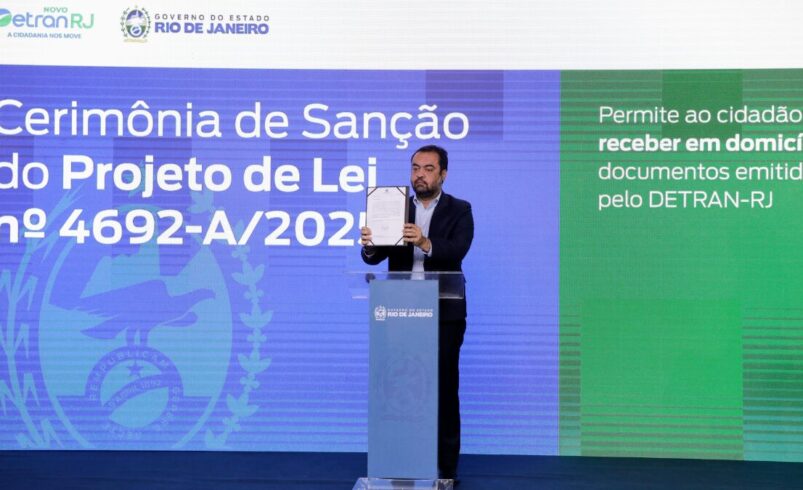 Detran-RJ passa a entregar documentos em casa gratuitamente