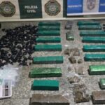 Ação conjunta PM E Policia Civil apreensão de Drogas em Friburgo