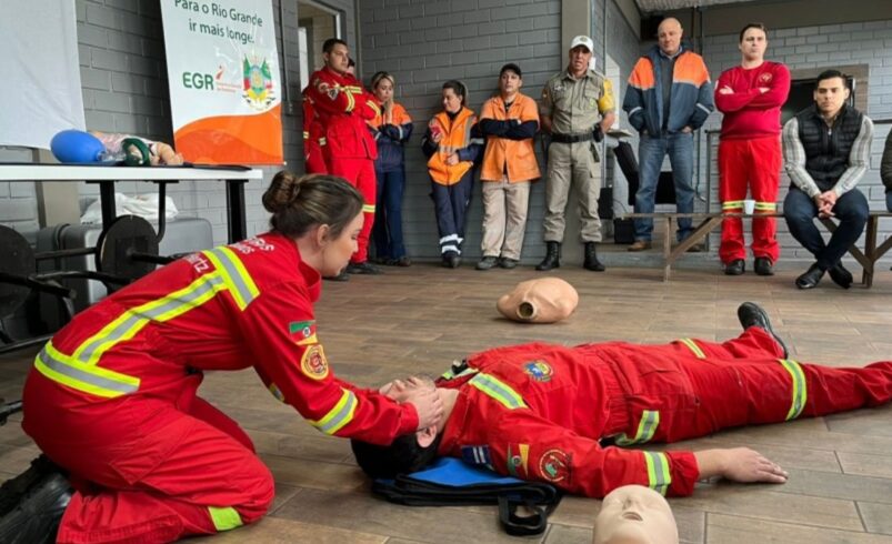 Instrução gratuita dos bombeiros