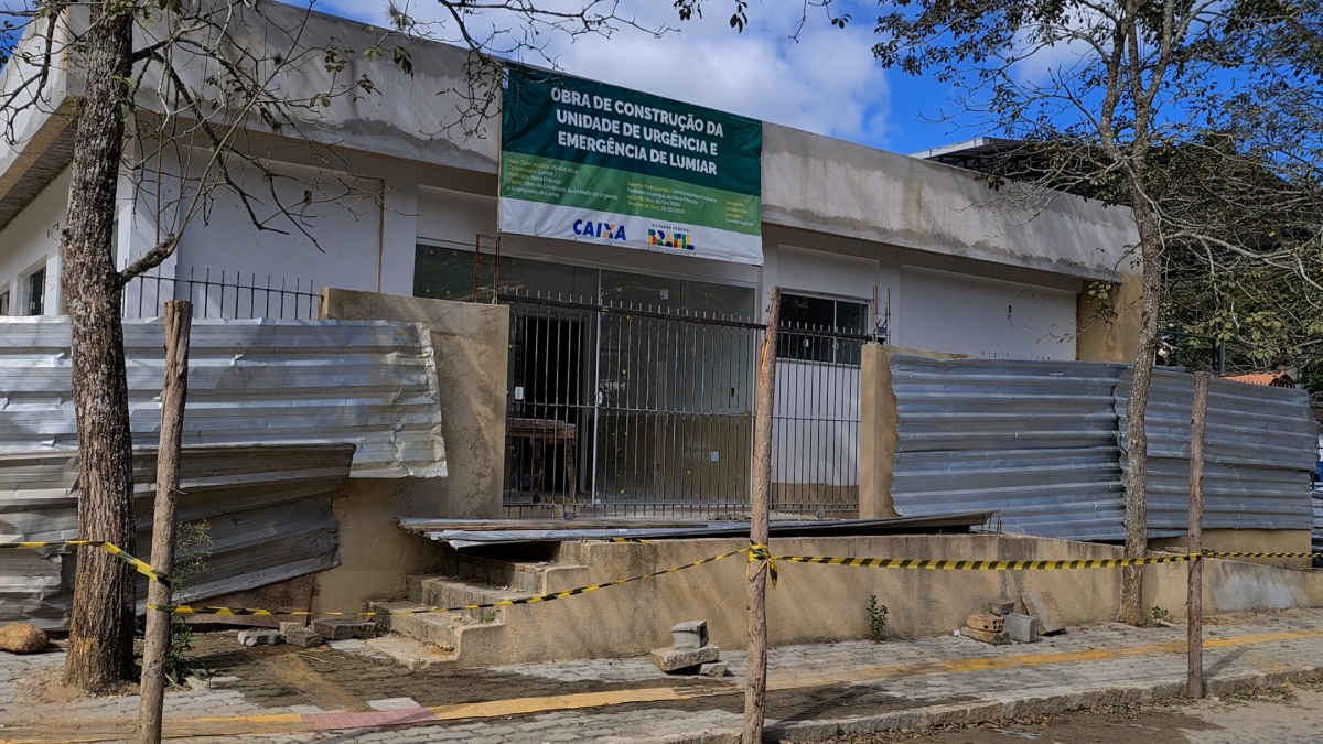 Nova unidade de saúde de Lumiar entra na fase final da obra
