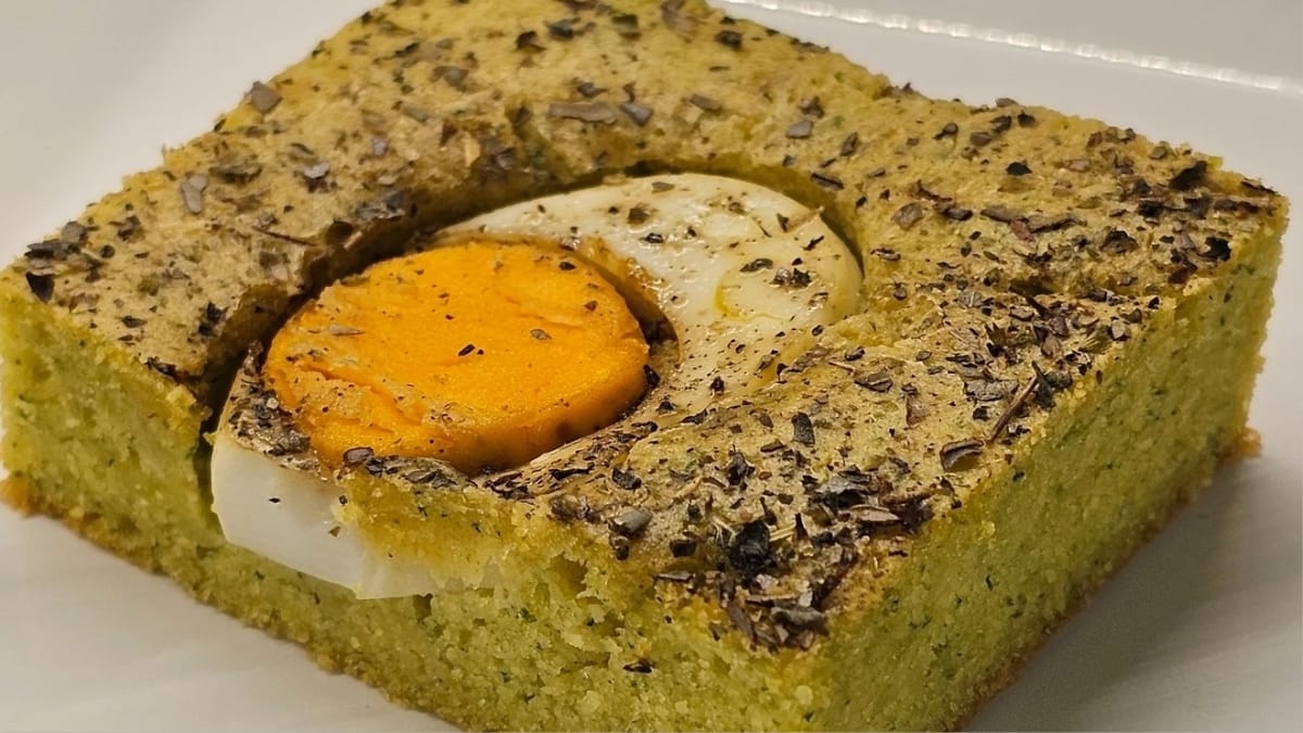 Bolo salgado de fubá