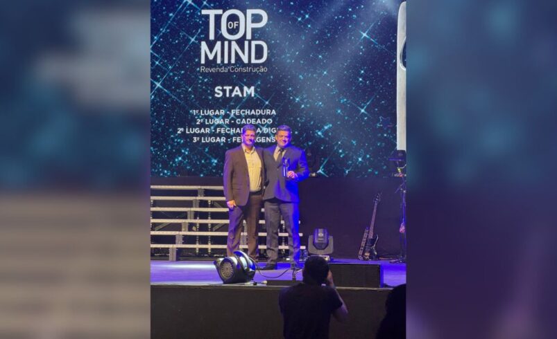 Friburgo: Stam é Top of Mind 2025 em Fechaduras no Brasil