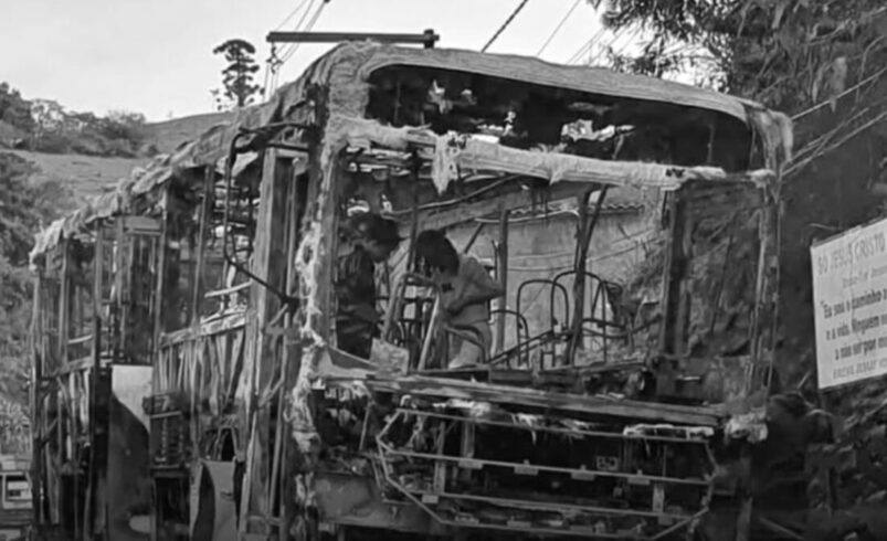 Ônibus voltam a circular em Friburgo após incêndio
