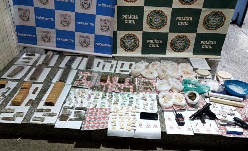 Ação conjunta policial desmantela tráfico em Nova Friburgo
