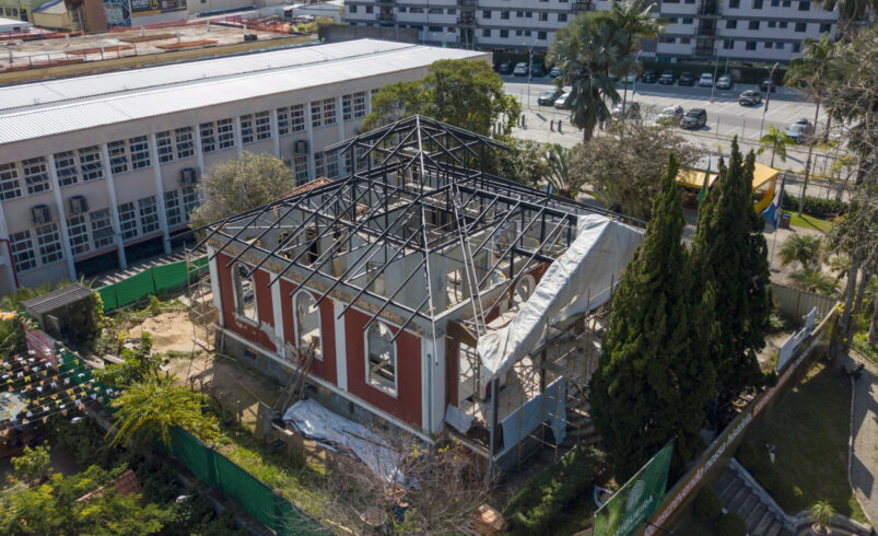 Friburgo: casarão da Arp em fase final de recuperação histórica