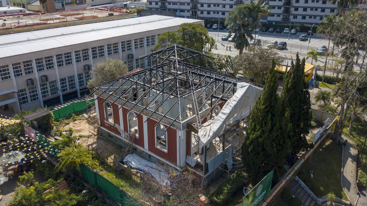 Friburgo: casarão da Arp em fase final de recuperação histórica
