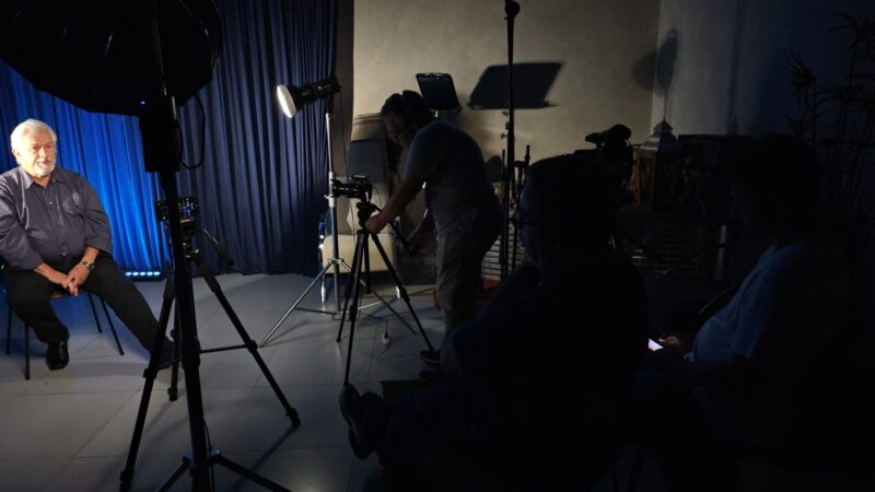 Bastidores do Documentário Lendas da Bola da Tv Zoom